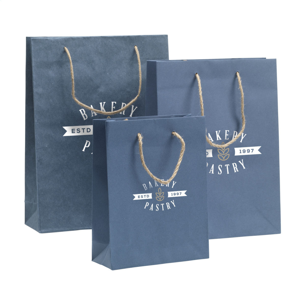 Logo trade mainoslahjat ja liikelahjat kuva: Leaf It Bag kierrätetty farkkukuiduilla (180 g/m²) M